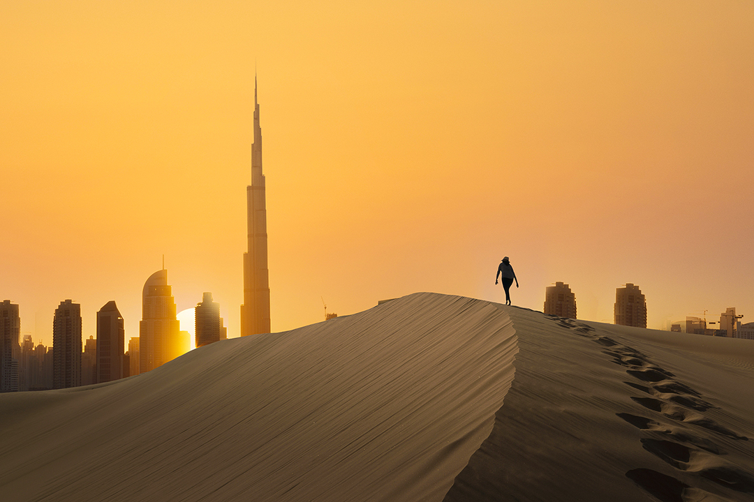 Dubai, long depleted of oil, owes its success today to the confluence of global capital, talent, and goods, much like a major caravanserai on the ancient Silk Road. Photo: VCG